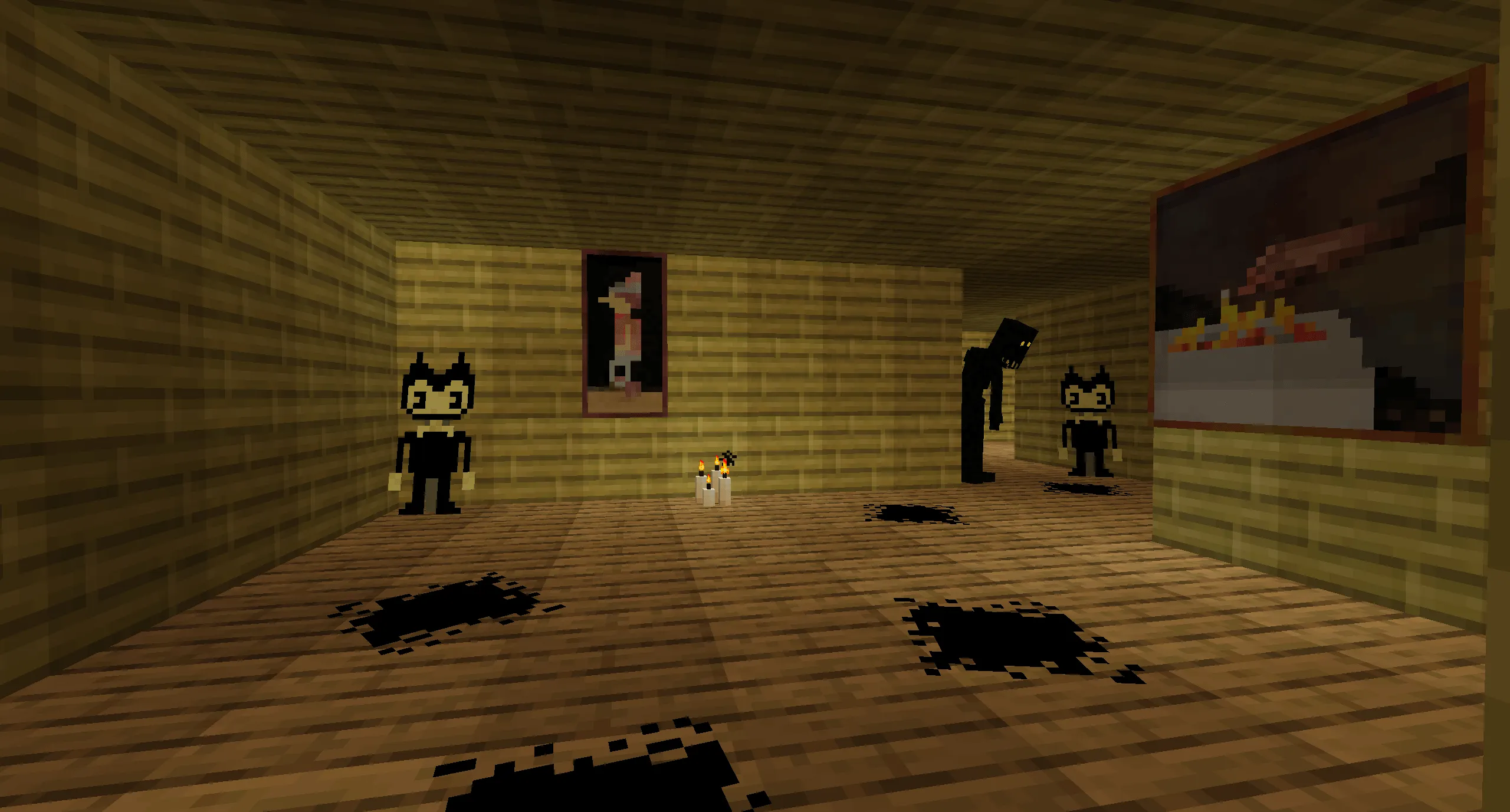 Bendy and the Ink Machine, Моды, Minecraft
