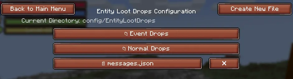 Entity Loot Drops, Моды, Minecraft