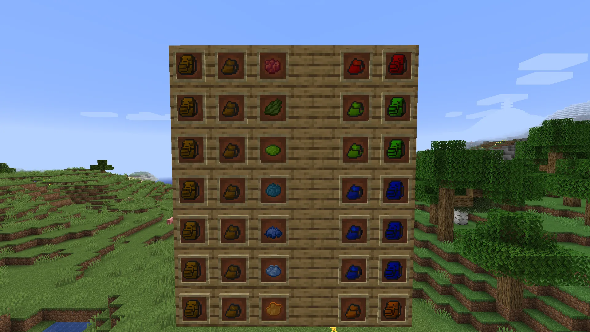 backpacks v1, Моды, Minecraft