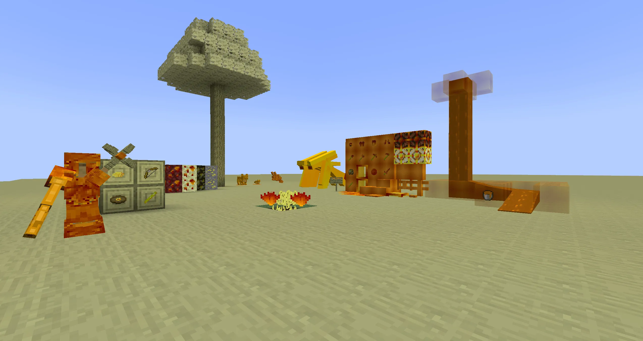 Cheese & Sponges, Моды, Minecraft