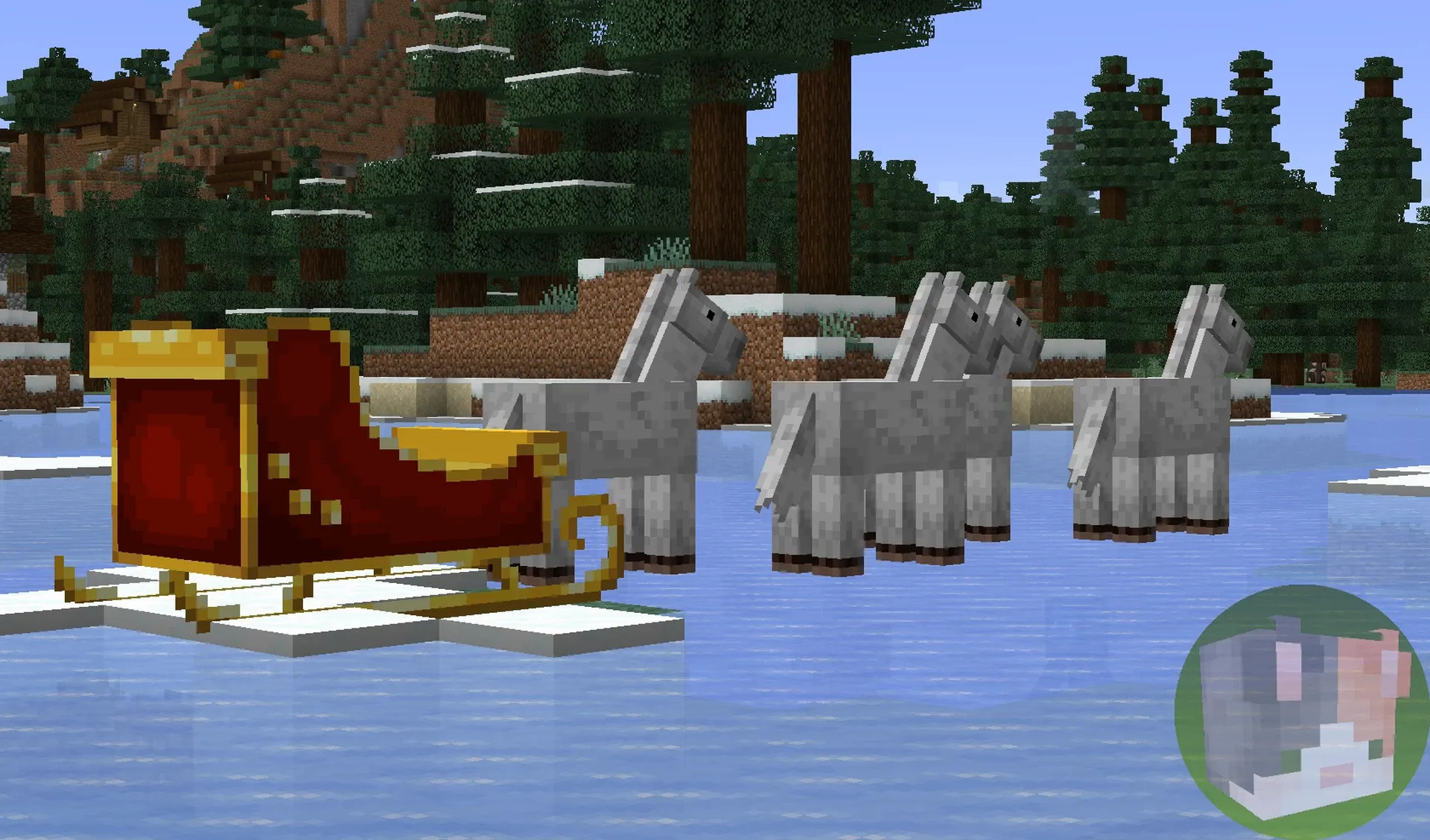 Meow Christmas, Текстуры, Minecraft