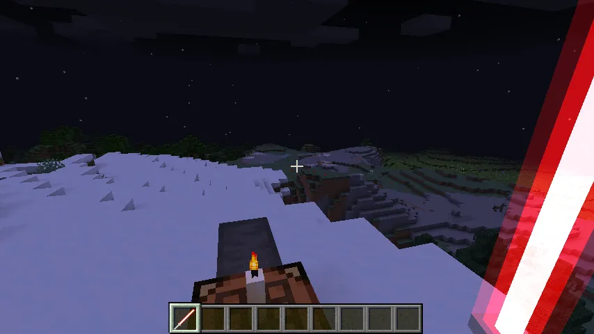 ToLaserBlade (Fabric) — скриншот 1 (Моды, Minecraft)