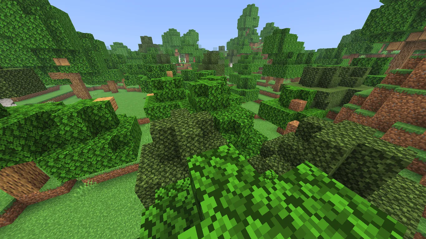 Bright Shades, Текстуры, Minecraft