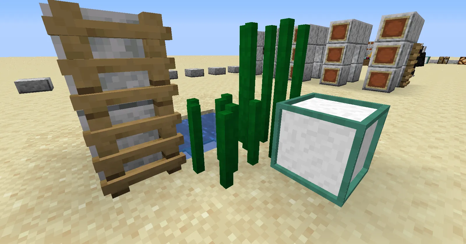 Sn0w's 3D Resource Pack — скриншот 2 (Текстуры, Minecraft)