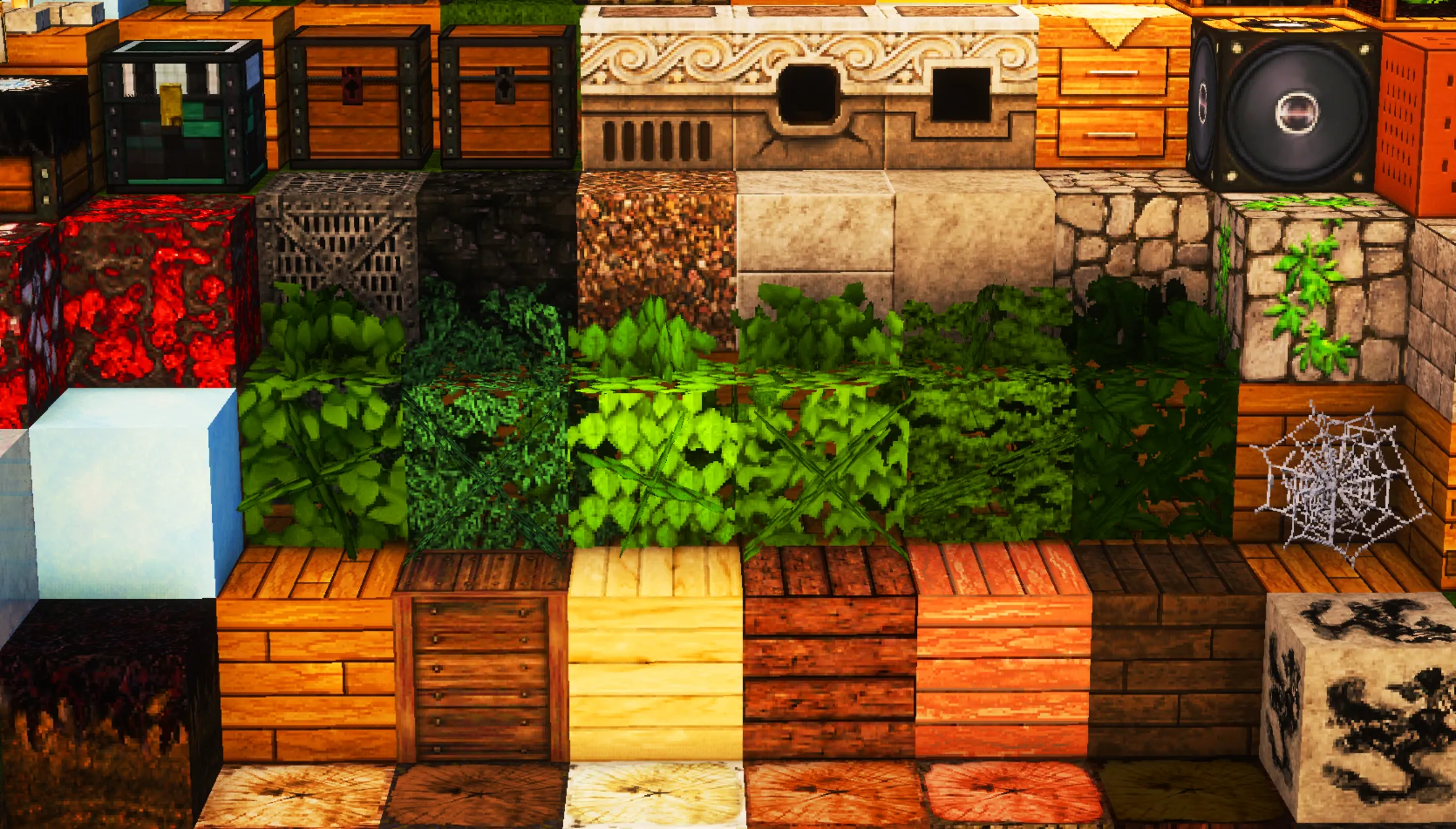 yummy´s Better Leaves for MeineKraft — скриншот 1 (Текстуры, Minecraft)