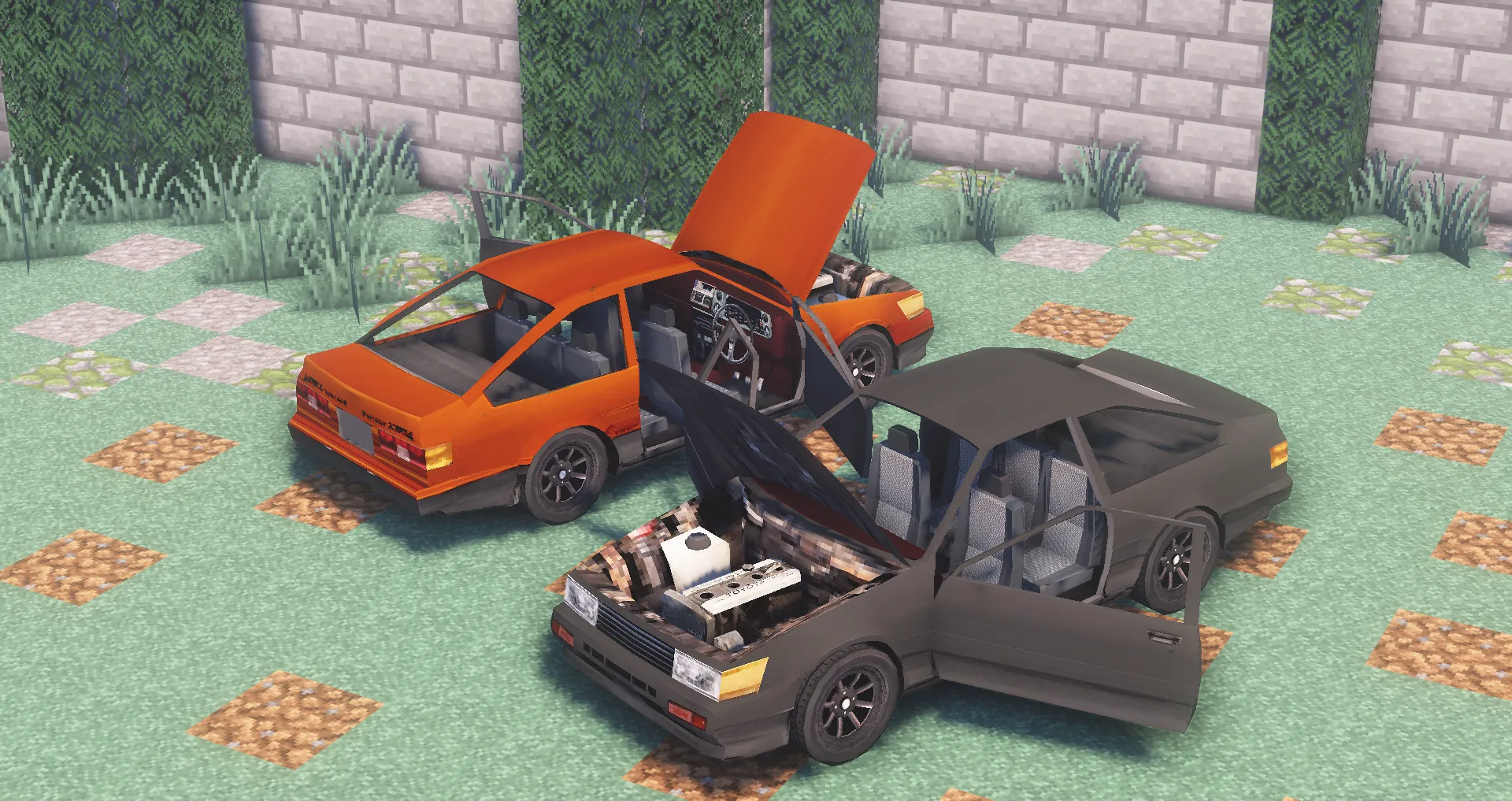 JDM cars — скриншот 10 (Моды, Minecraft)