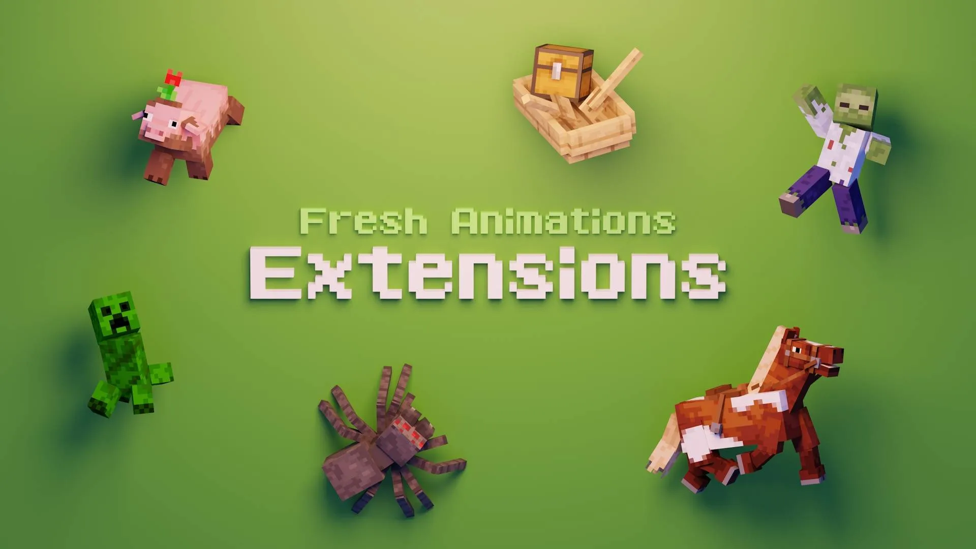 Fresh Animations: Details, Текстуры, Minecraft