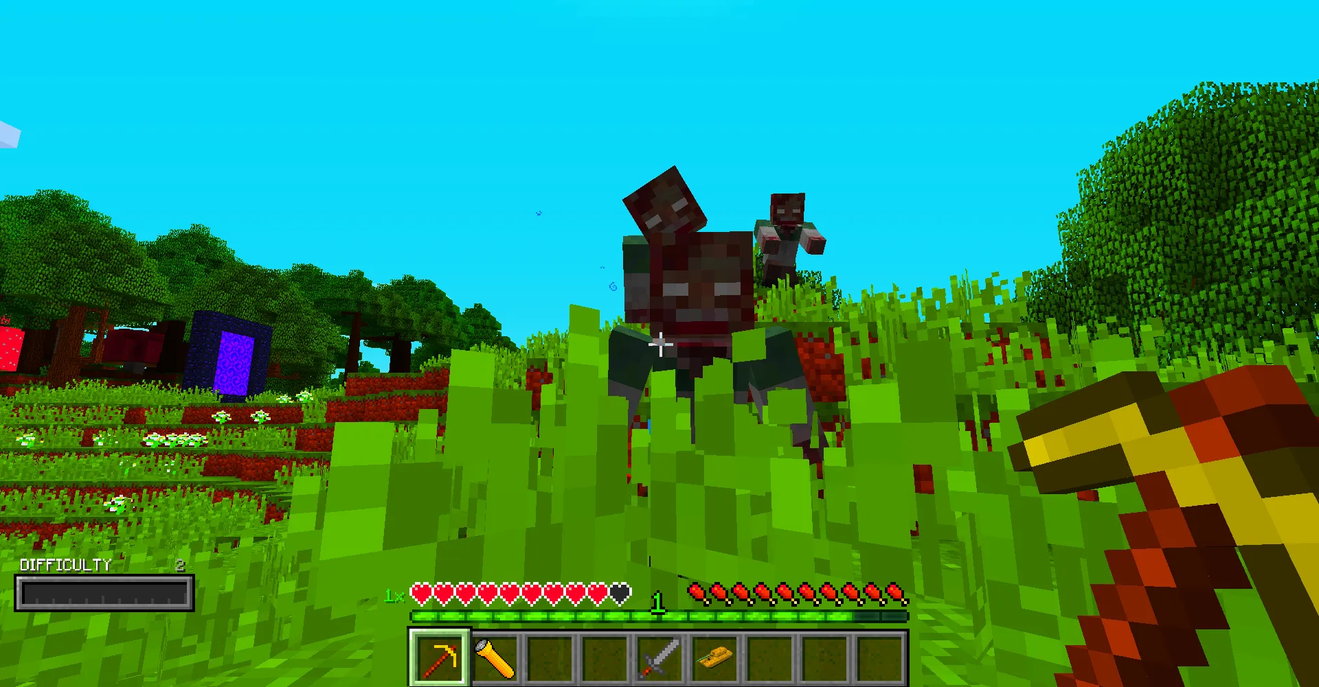 Neon's Zombie Apocalypse Pack — скриншот 1 (Модпаки, Minecraft)