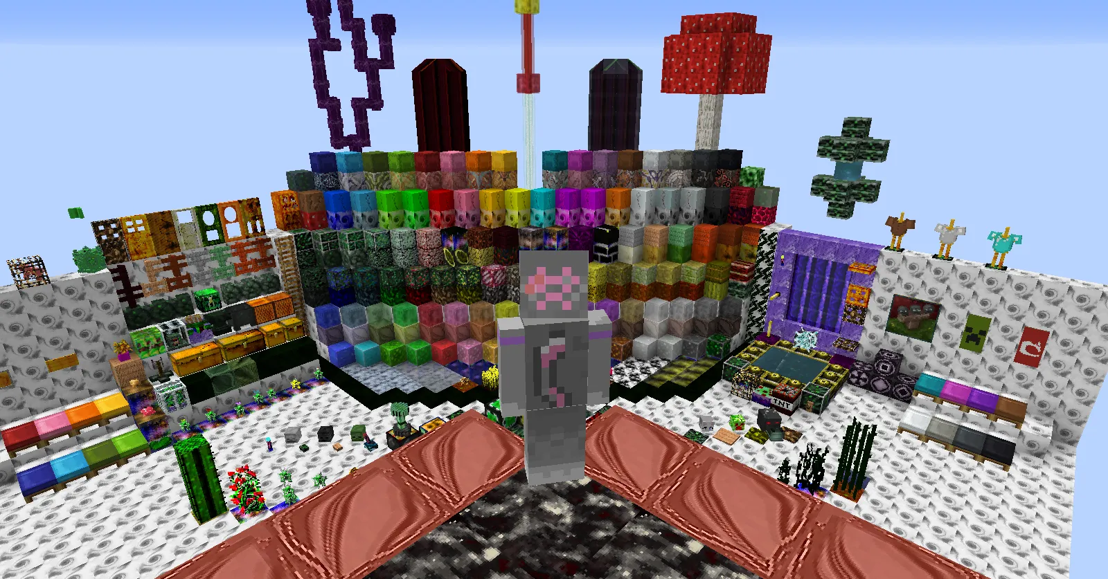 Mintcraft, Текстуры, Minecraft