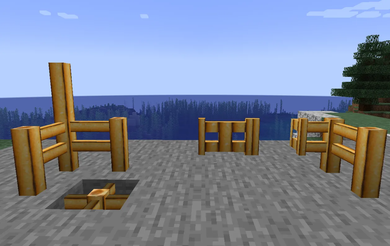 Straw Bamboo — скриншот 1 (Текстуры, Minecraft)