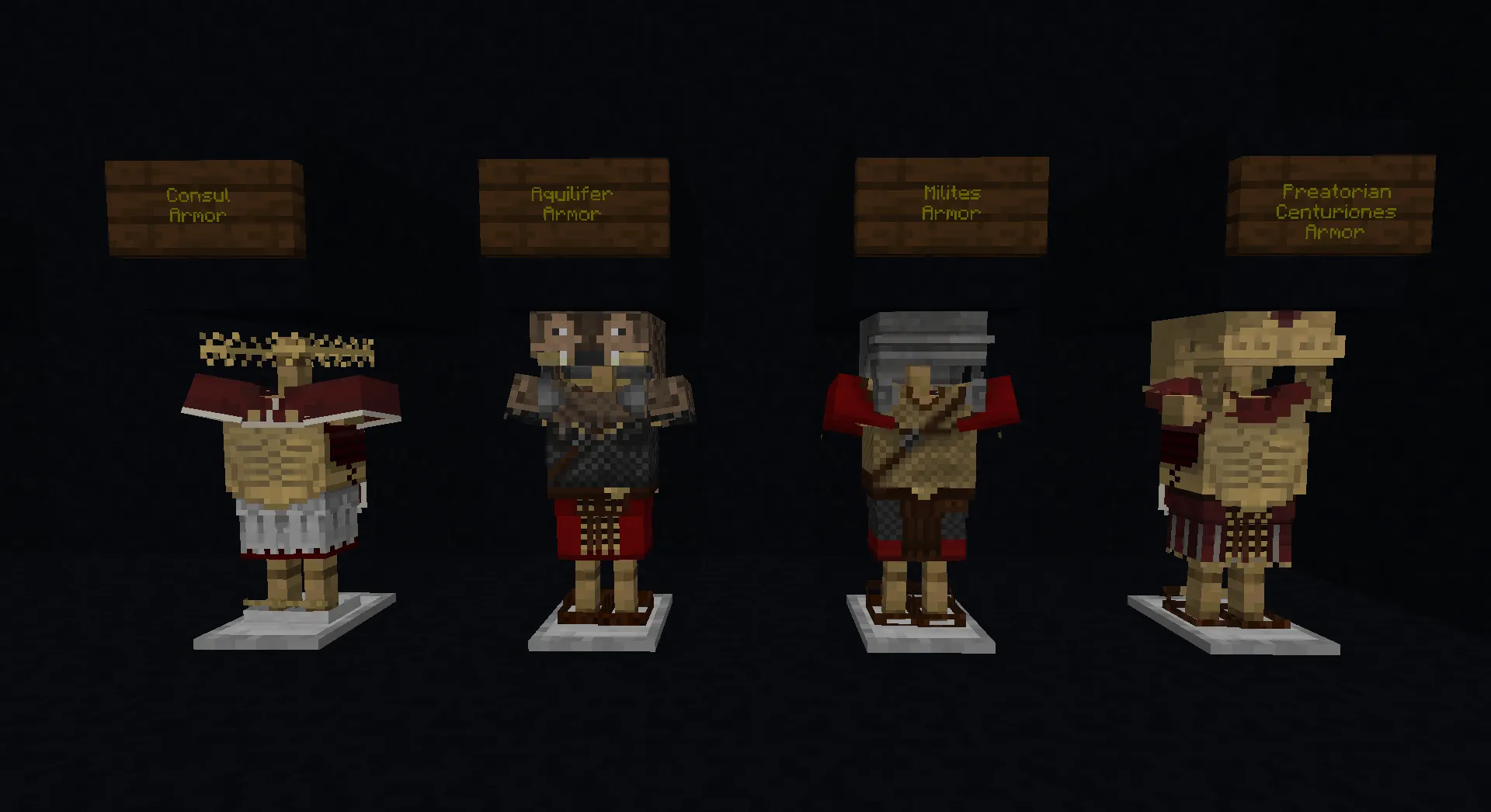 Roman Armor, Моды, Minecraft