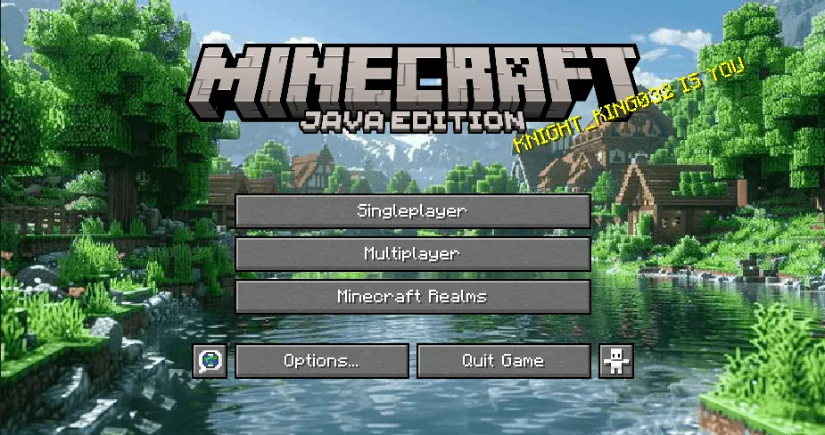 River GUI — скриншот 1 (Текстуры, Minecraft)