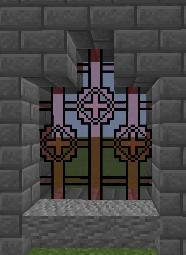 Dary's Decoratives:  Mosaic Glass, Моды, Minecraft