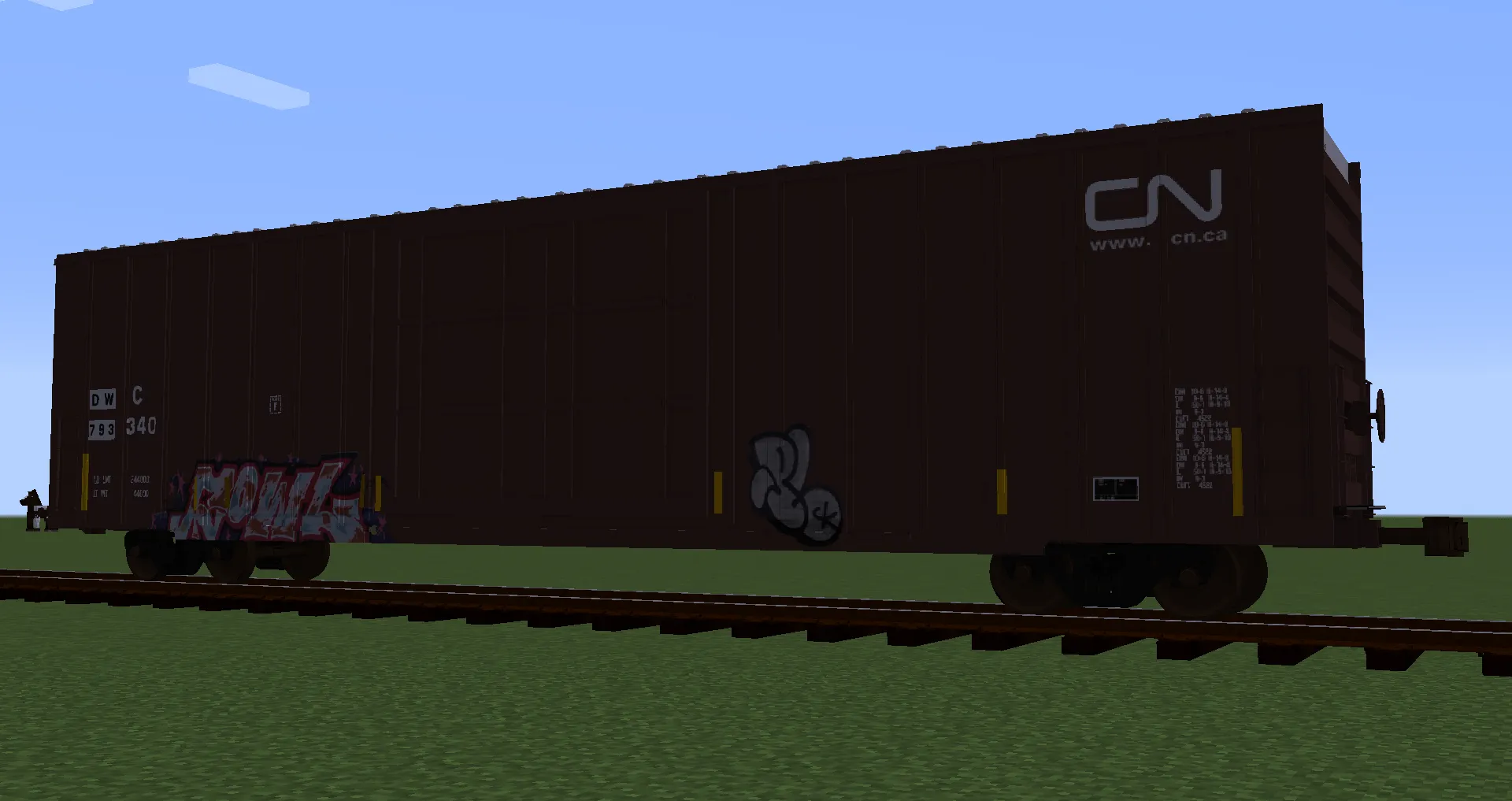 USRailz Immersive Railroading — скриншот 7 (Текстуры, Minecraft)