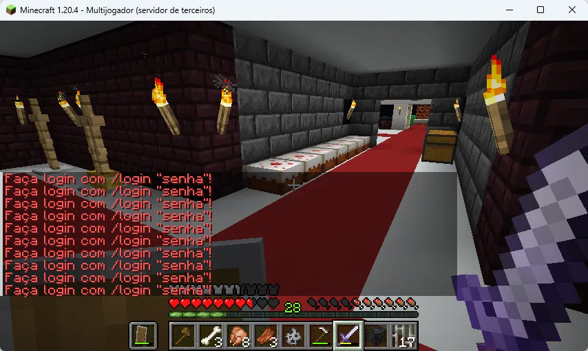 DLogin System — скриншот 2 (Плагины, Minecraft)