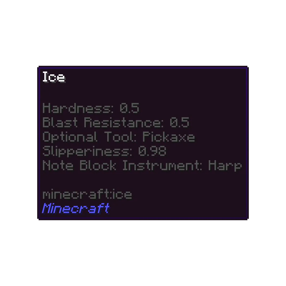 Better Block Tooltip — скриншот 1 (Моды, Minecraft)