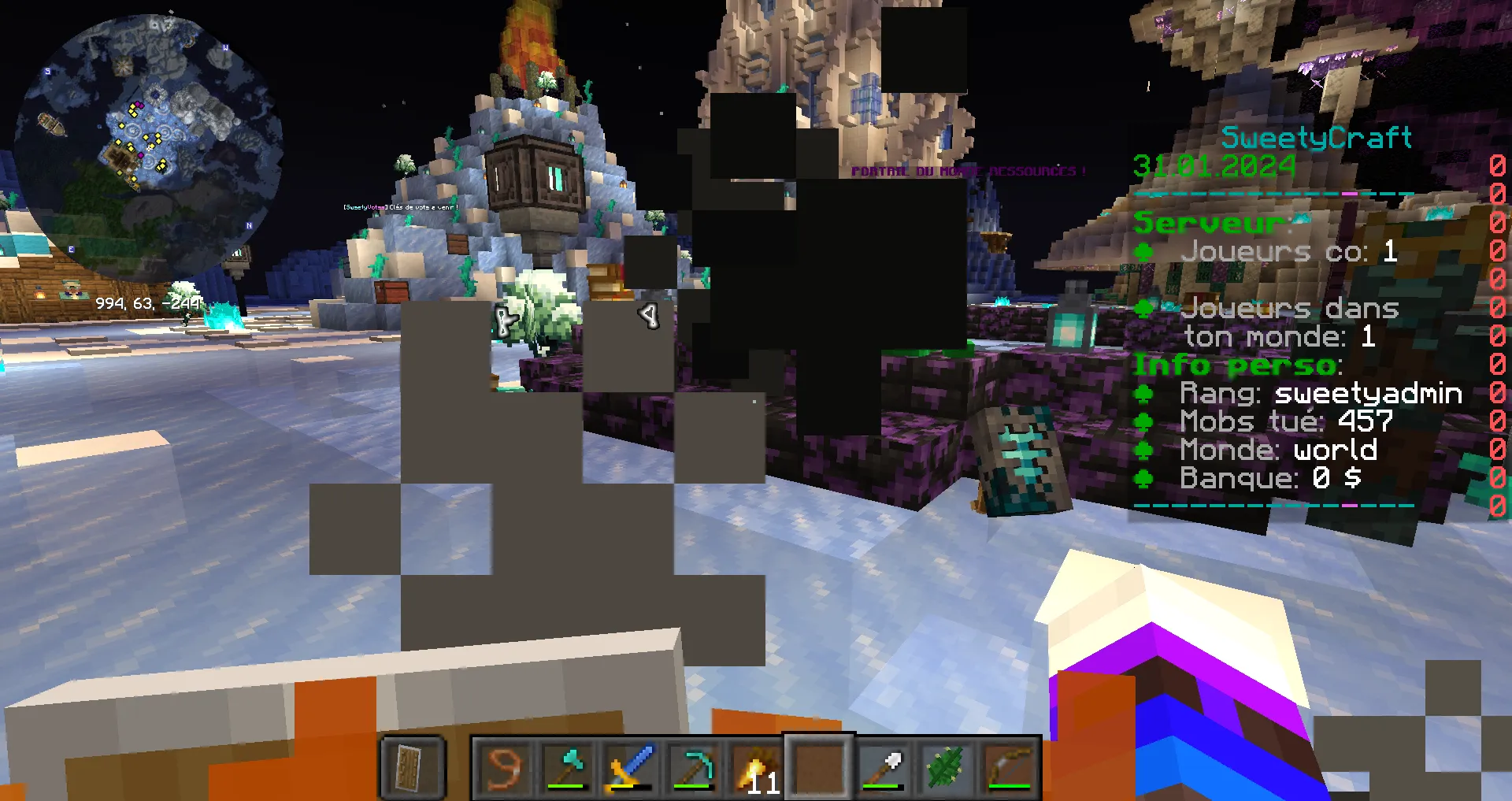SweetyCraft — скриншот 2 (Текстуры, Minecraft)