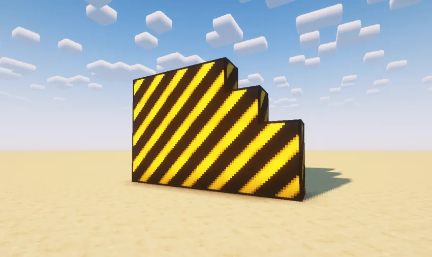 Simple Hazard block — скриншот 1 (Текстуры, Minecraft)