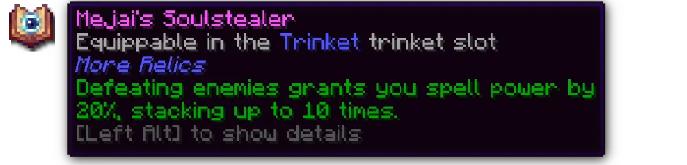 More Relics (More RPG Content) — скриншот 4 (Моды, Minecraft)