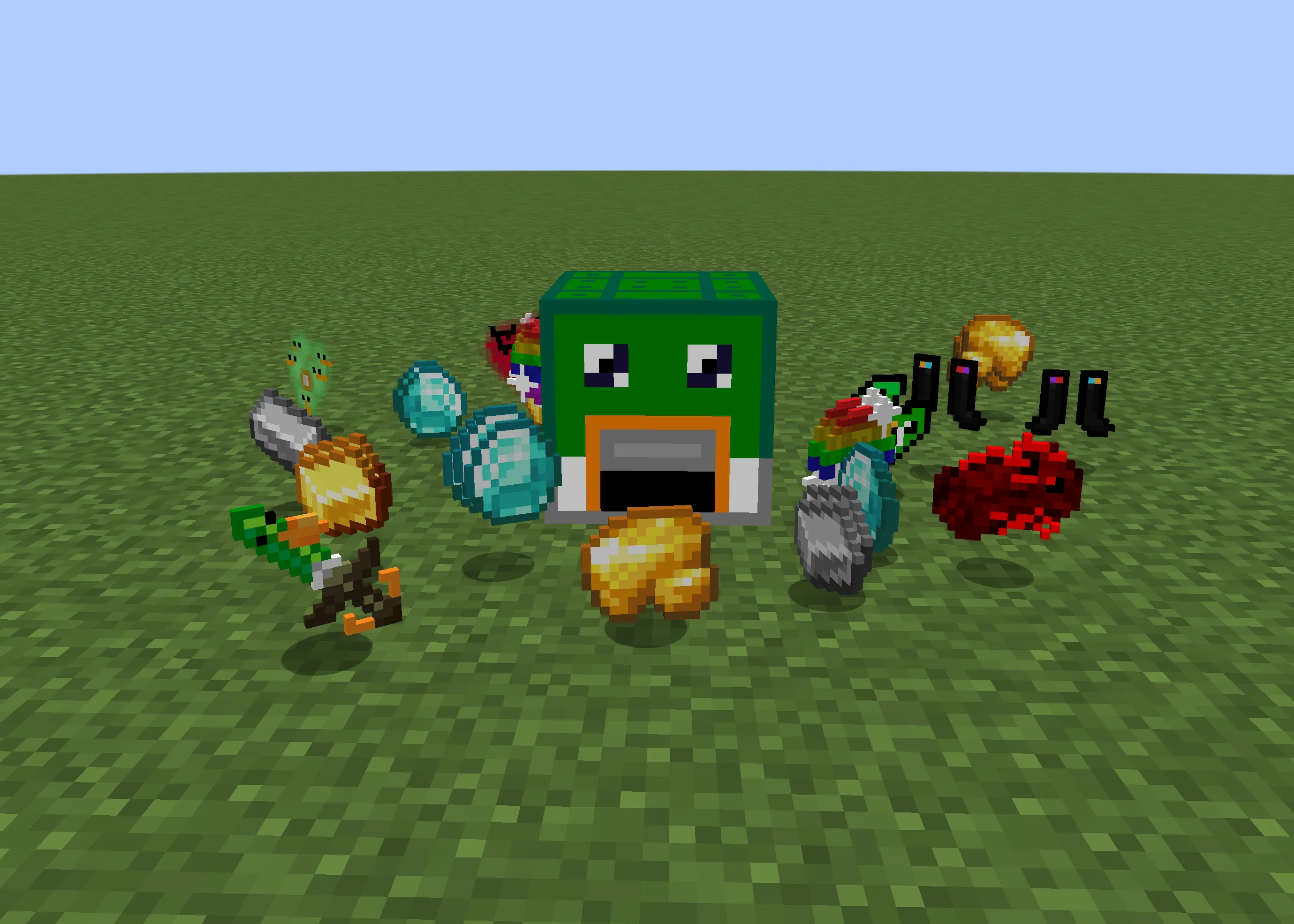 DUCKS OF DOOM — скриншот 1 (Моды, Minecraft)