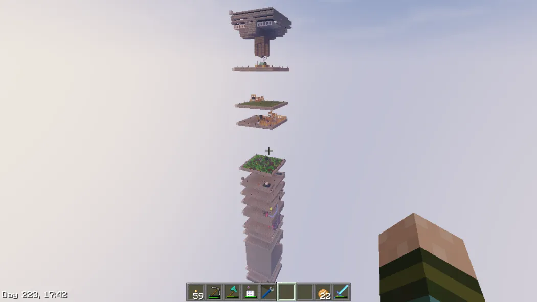Chunk Survival Modded — скриншот 3 (Модпаки, Minecraft)