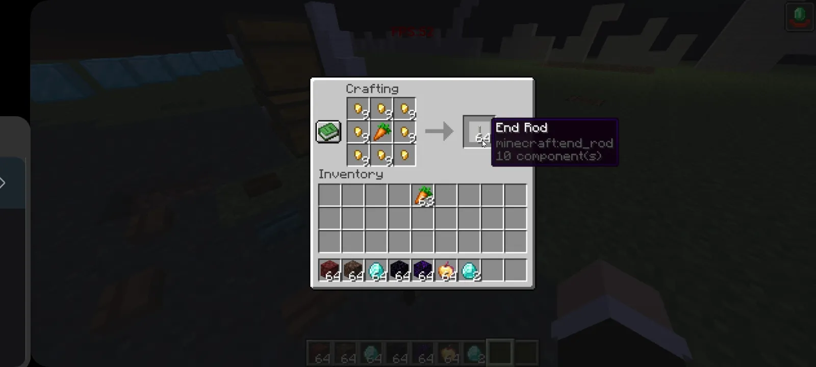 Crafting, Дата-паки, Minecraft