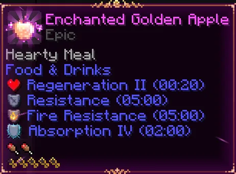 Effect Tooltip Icons (Java), Текстуры, Minecraft