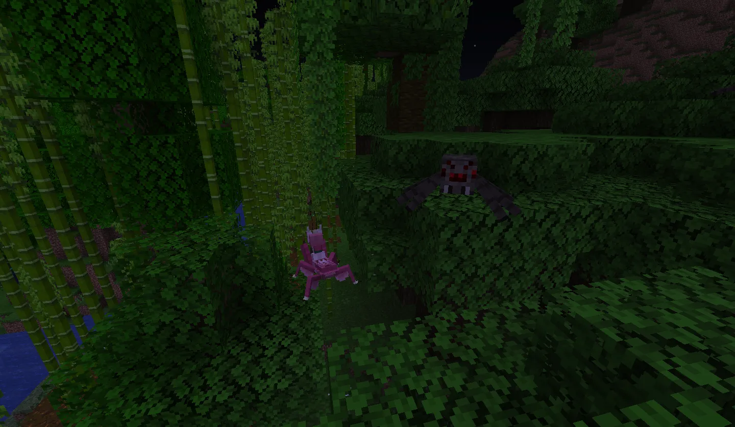 orchid mantis, Текстуры, Minecraft