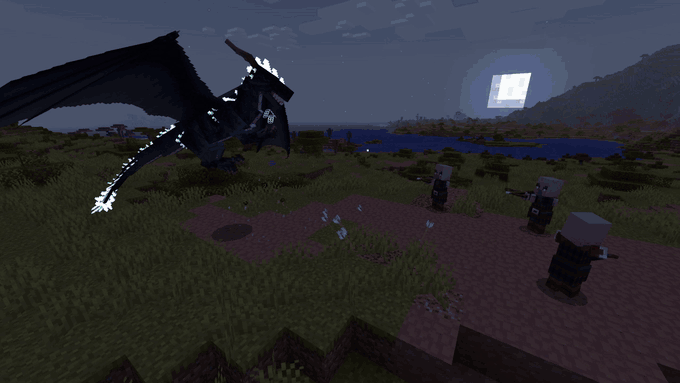Crystcursed Dragon (Dragon Survival Add-On), Моды, Minecraft