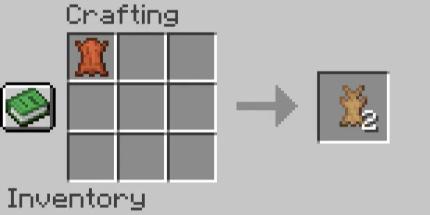 Leather to rabbit hide, Дата-паки, Minecraft
