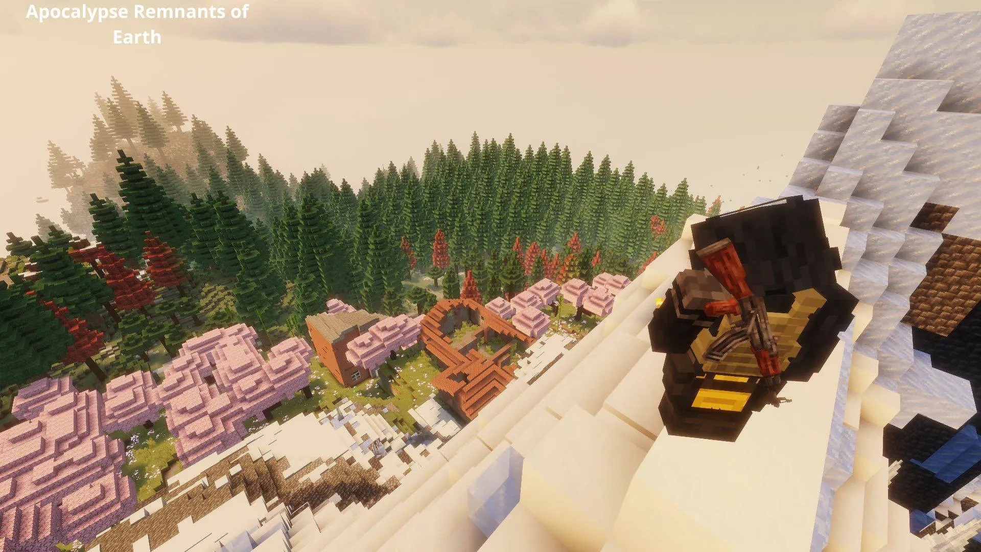 Apocalypse Remnants of Earth - A Modern Zombie Apocalypse     [TACZ] [Custom Generation] [Ready to go] — скриншот 2 (Модпаки, Minecraft)