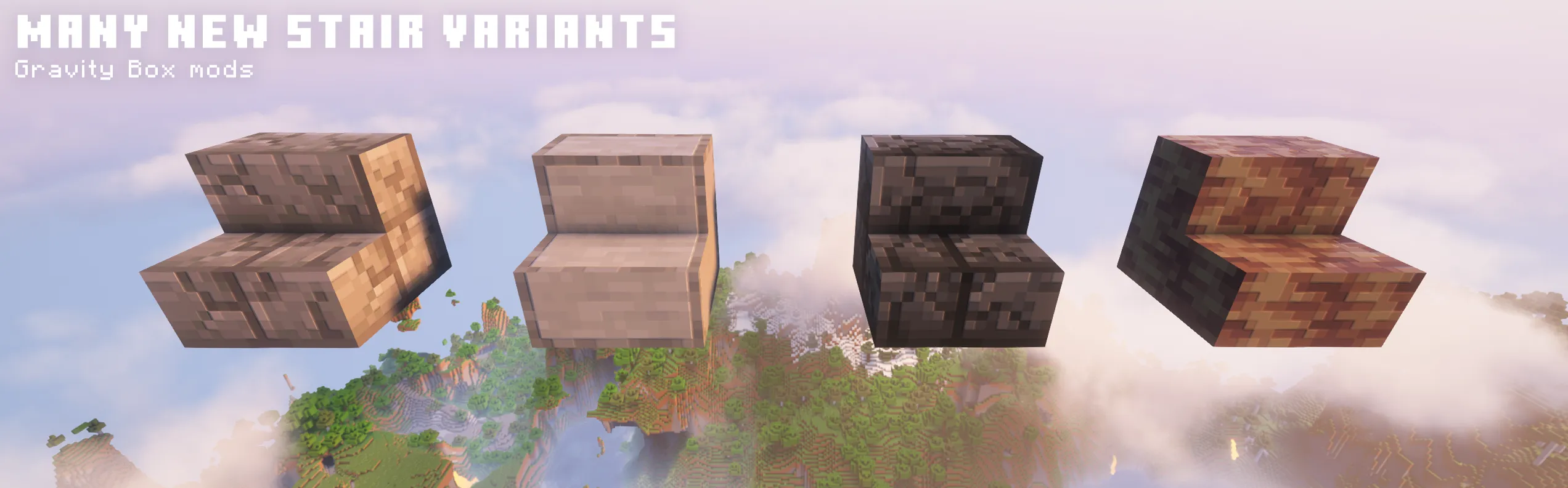 Enhanced Stairs & Slabs — скриншот 20 (Моды, Minecraft)