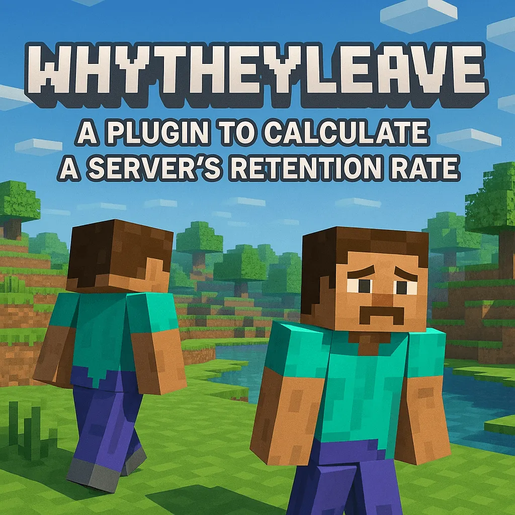 WhyTheyLeave — скриншот 2 (Плагины, Minecraft)