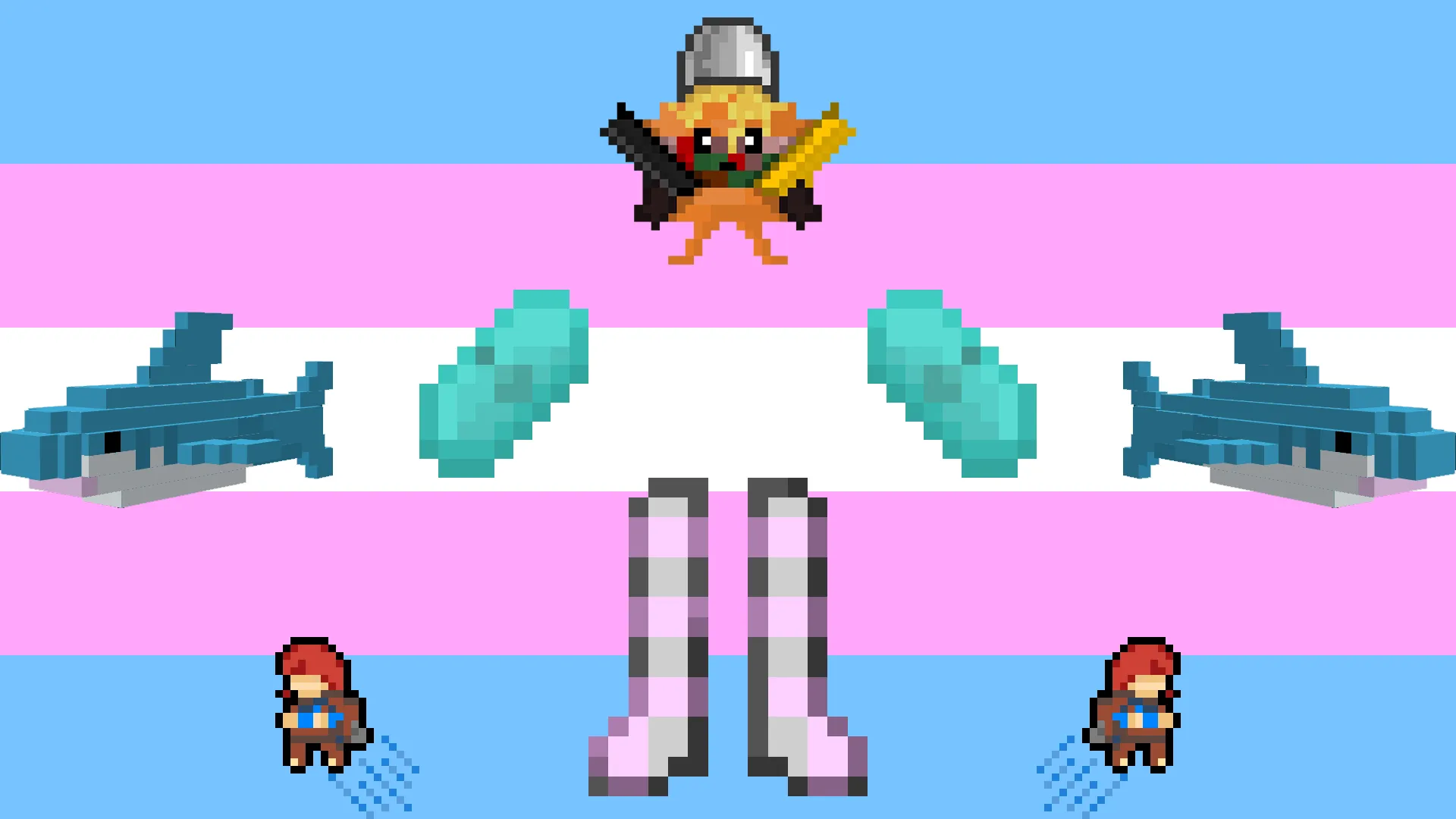 Wacks and Goofs, Моды, Minecraft