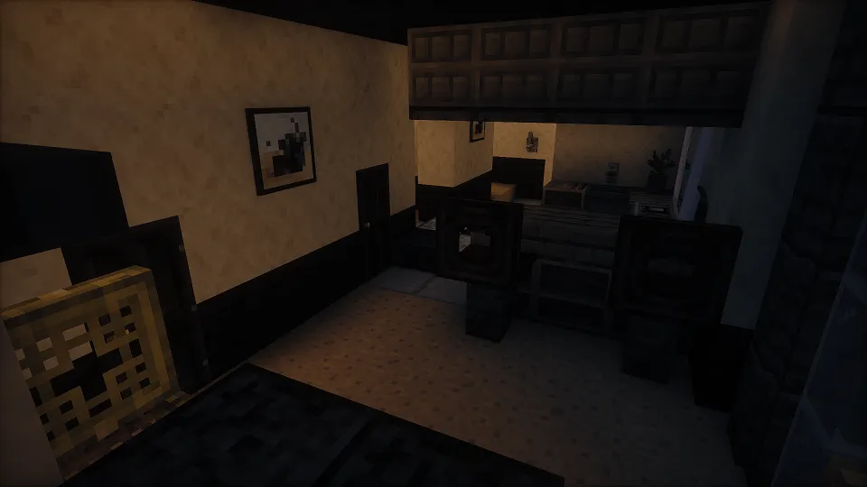 Ouroburbia - Liminal Suburban Sprawl Vivarium-inspired 1000x1000 Survival map — скриншот 4 (Карты, Minecraft)
