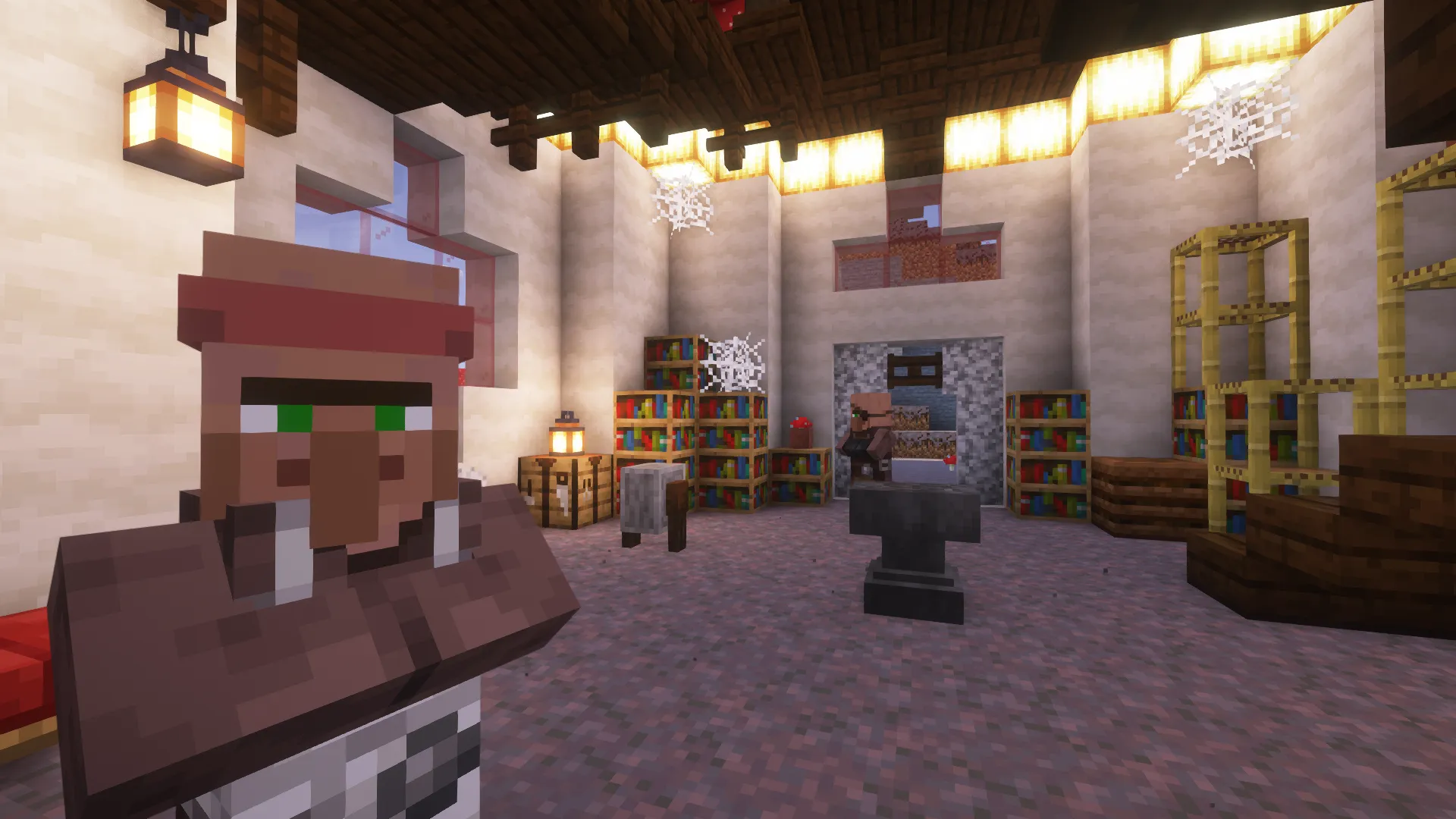 Villager Mushroom House — скриншот 3 (Моды, Minecraft)