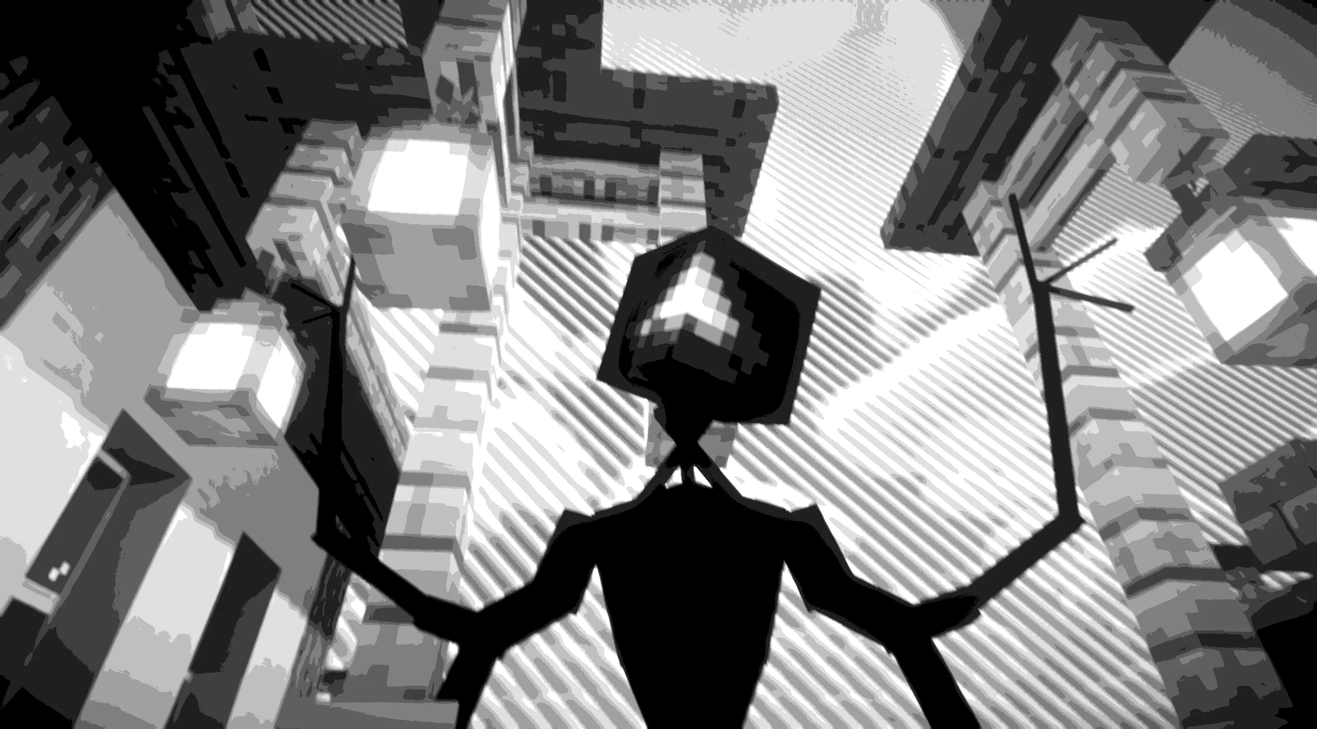 In The Corners (horror) — скриншот 3 (Моды, Minecraft)