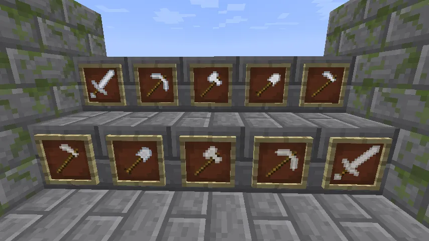 Too Many Tools, Моды, Minecraft