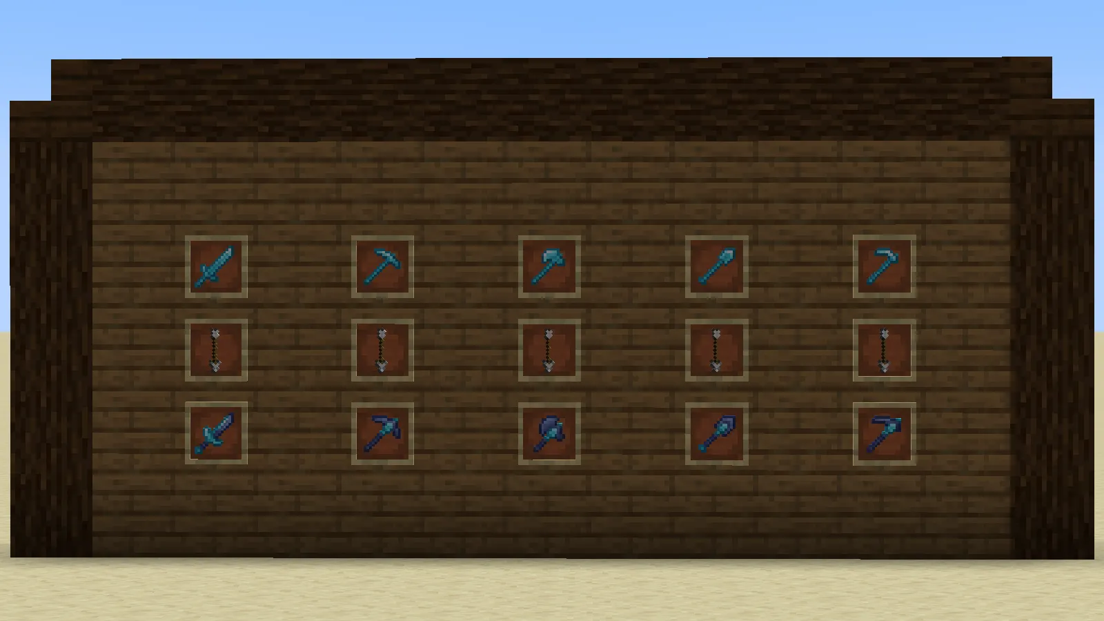 Glownight, Текстуры, Minecraft