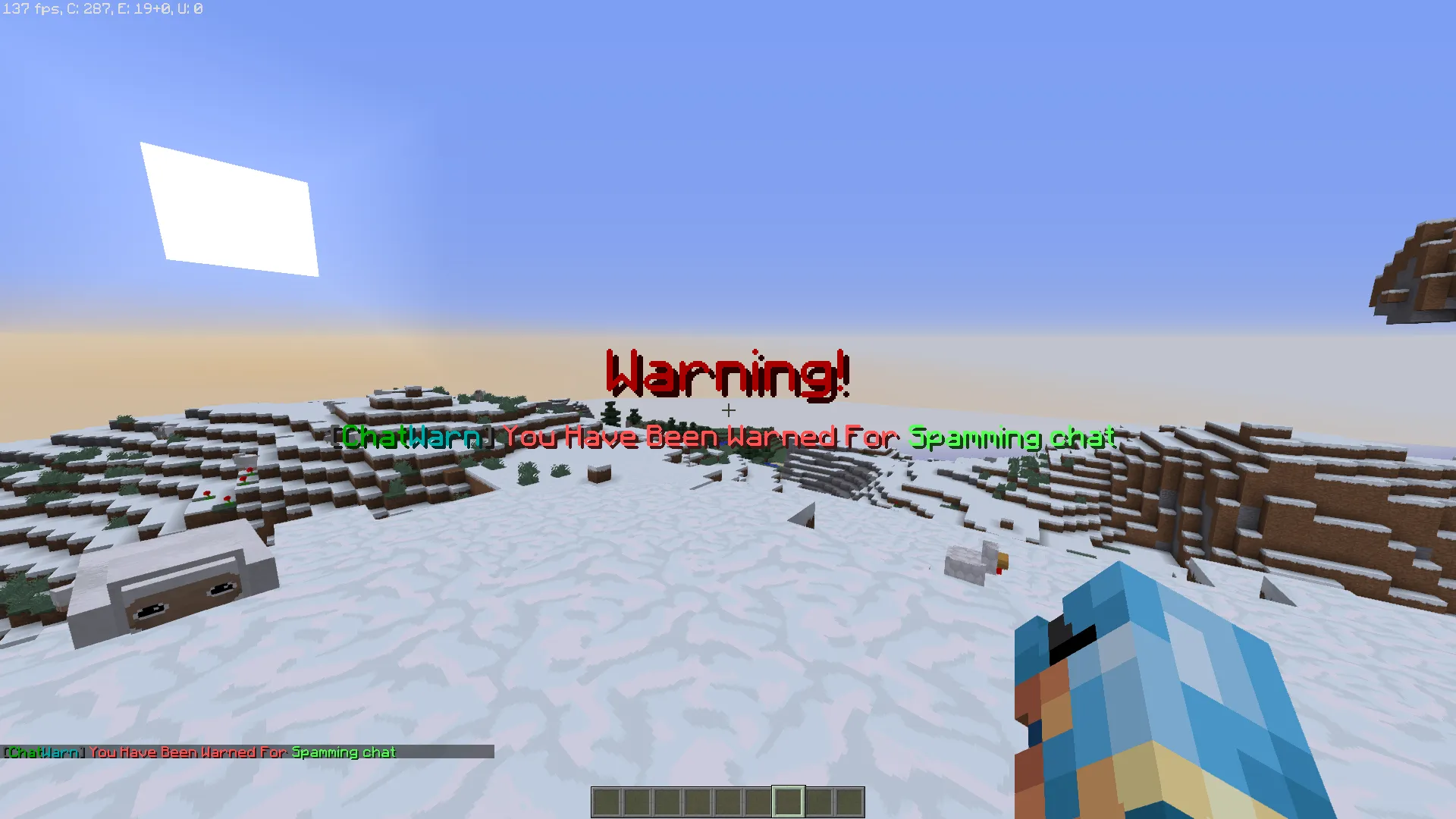 ChatWarn, Плагины, Minecraft