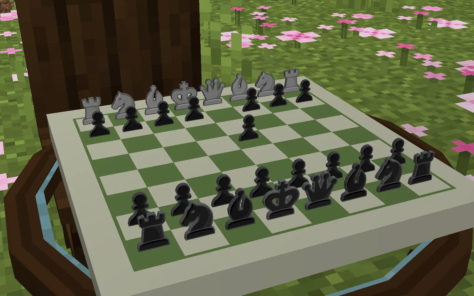 Modern Life: Cooler Chess Board — скриншот 1 (Текстуры, Minecraft)