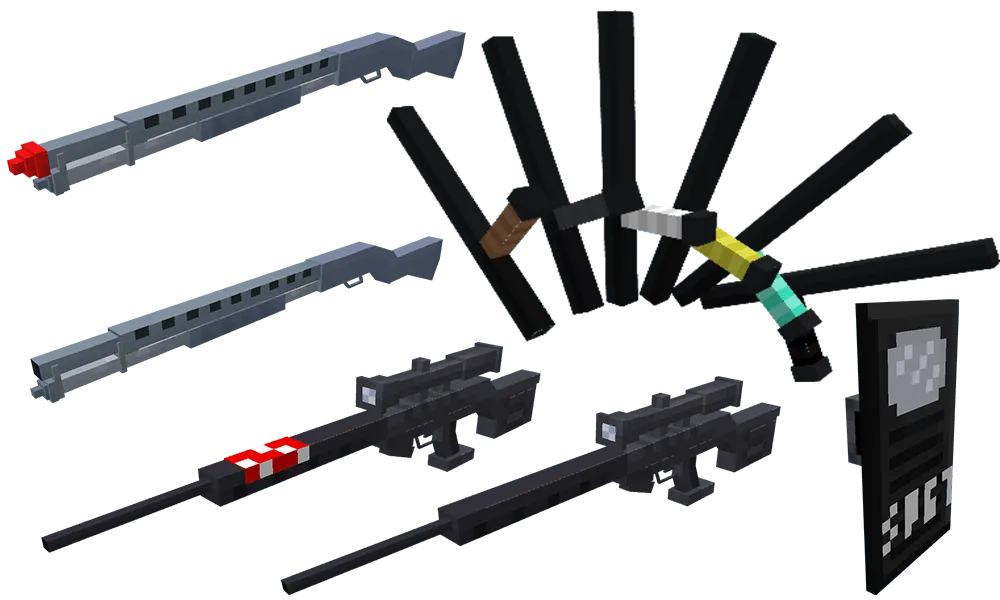 NOTLIVES SWAT Equipment — скриншот 5 (Текстуры, Minecraft)
