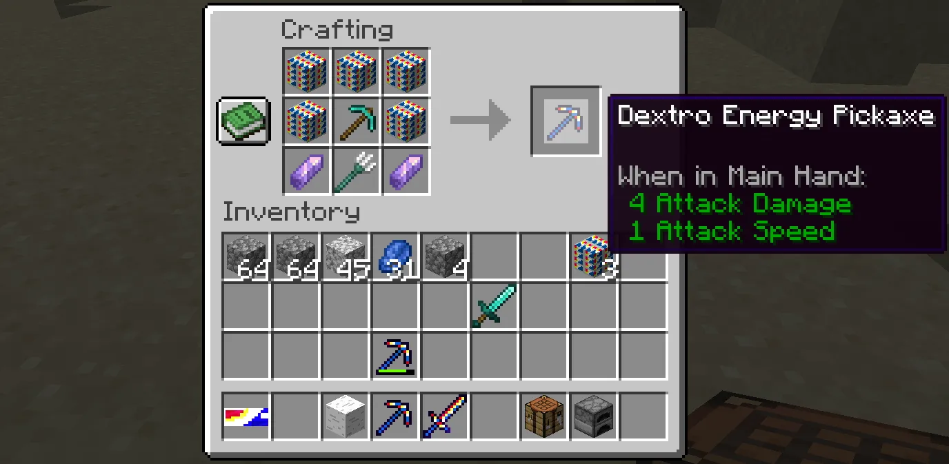 Dextro Energy Pack, Моды, Minecraft