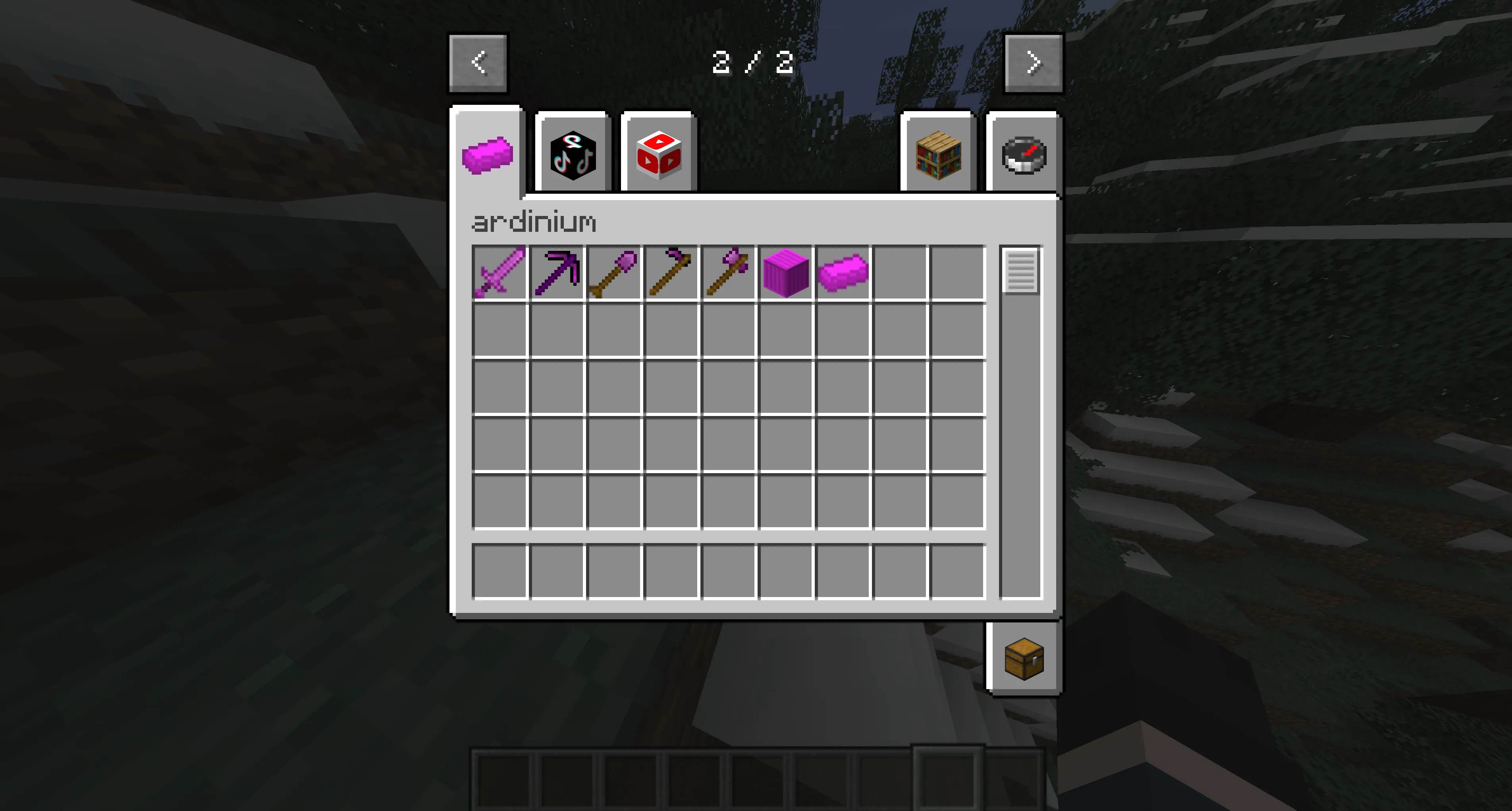 MegaMC-core, Моды, Minecraft