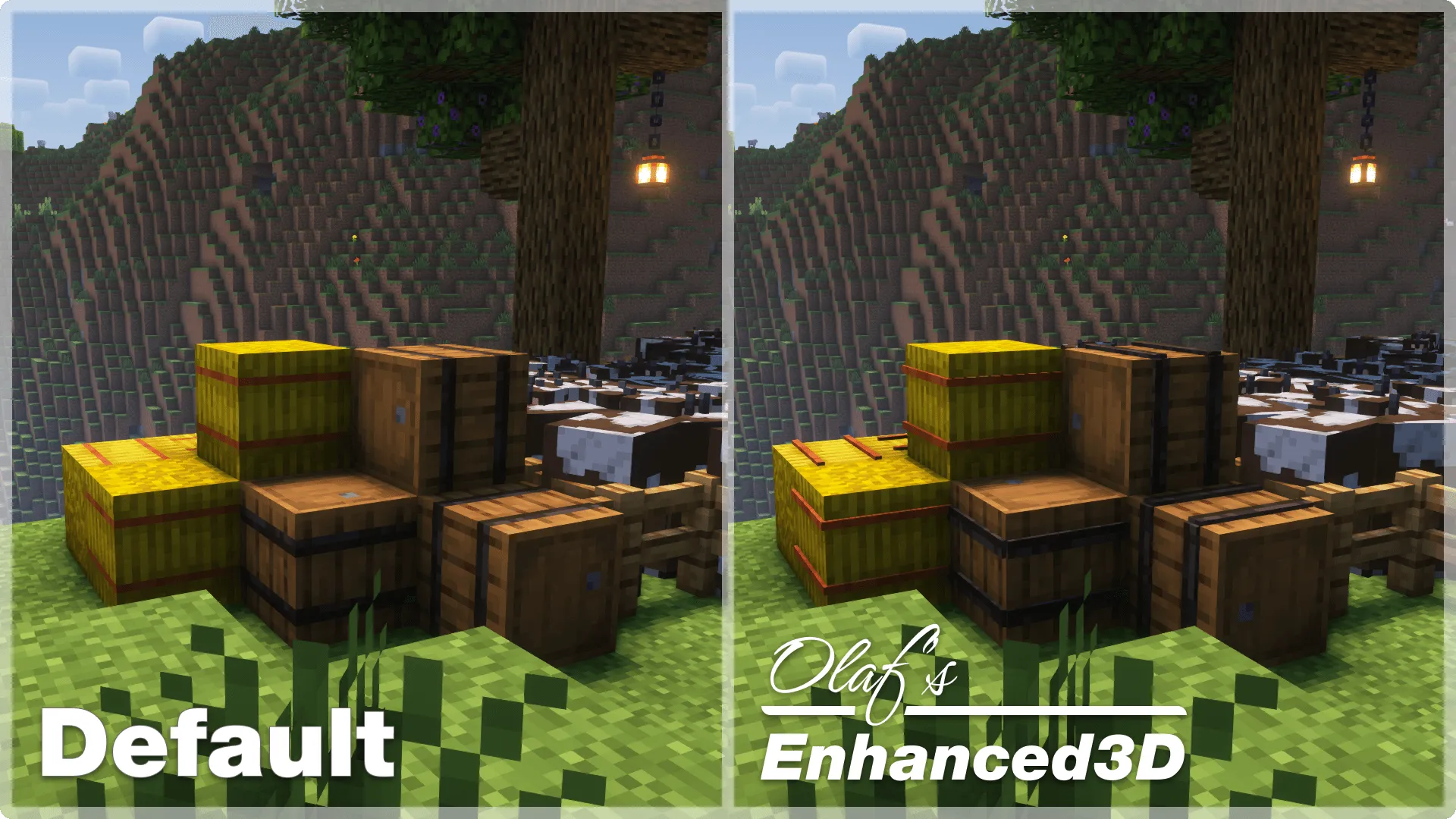 Olaf's Enhanced 3D — скриншот 3 (Текстуры, Minecraft)