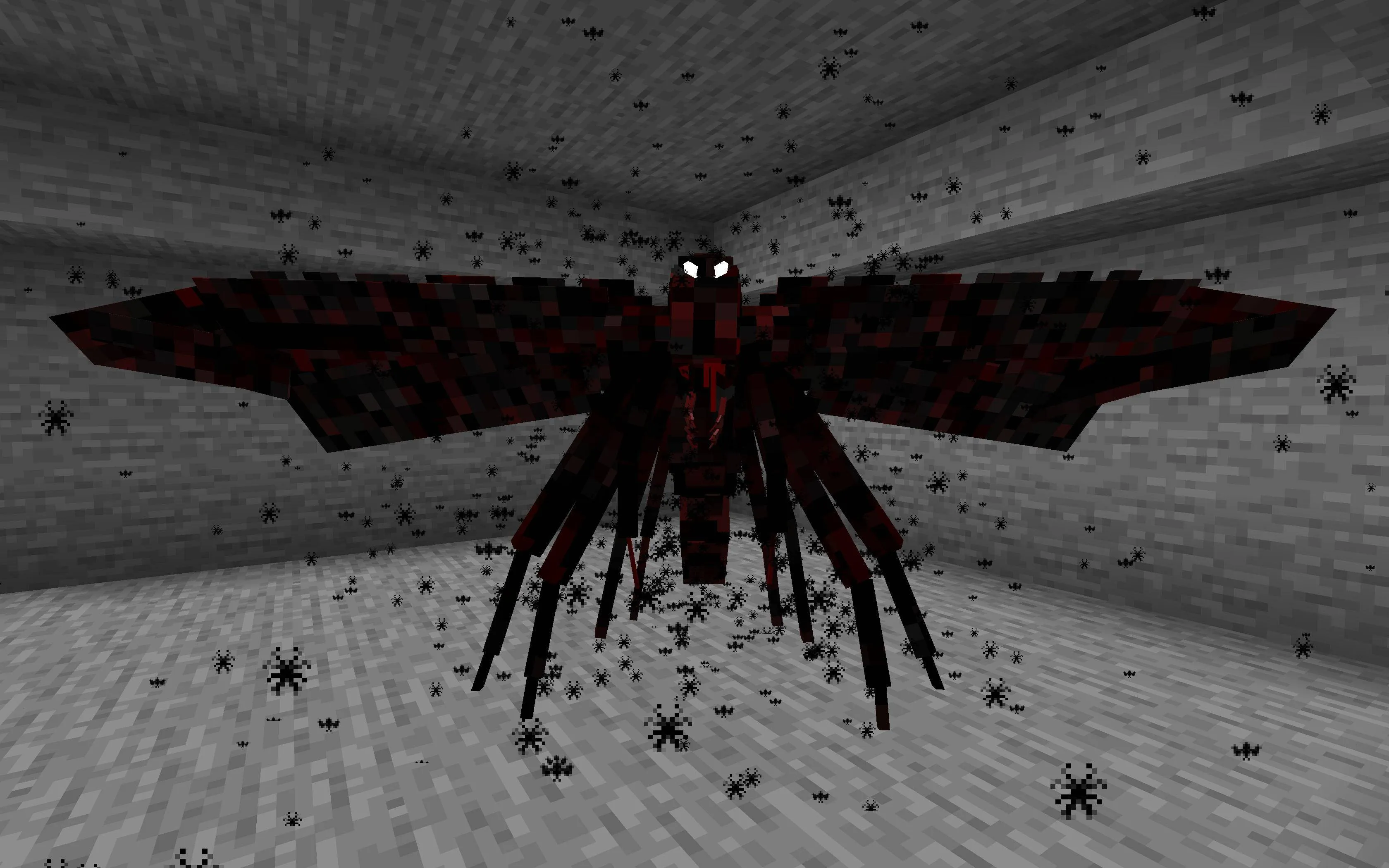 Arachnophobia - All the worst Phobias at once — скриншот 1 (Модпаки, Minecraft)