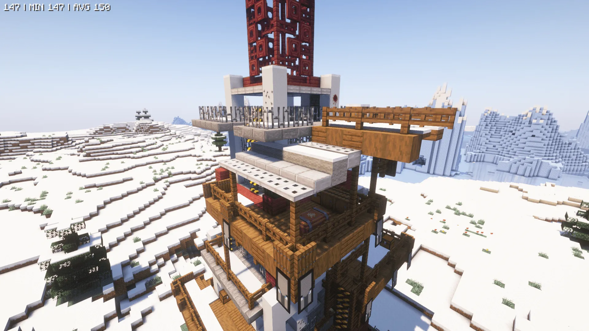 Radio Towers and Doomsday decorations, Моды, Minecraft