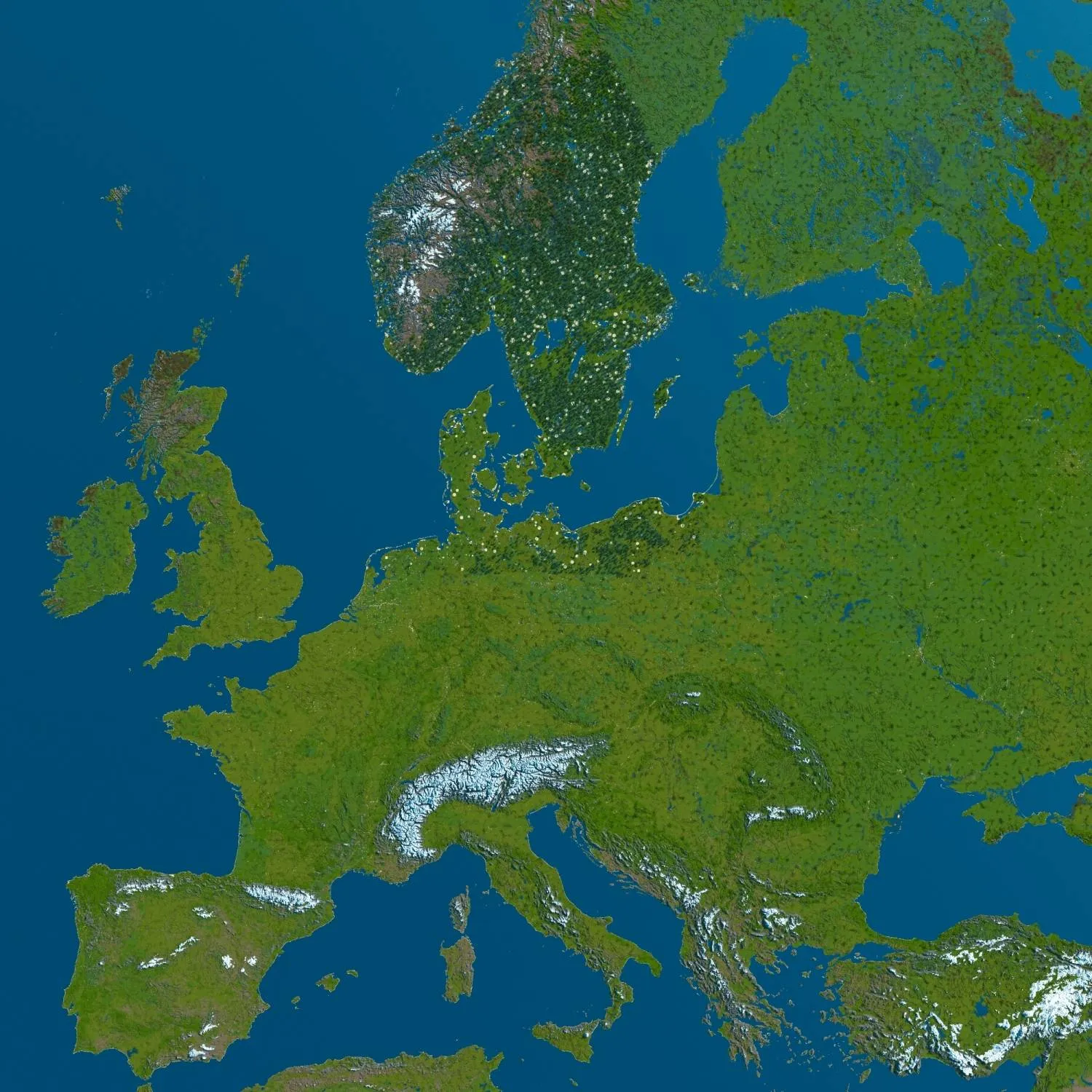 Europe - Survival World — скриншот 7 (Карты, Minecraft)