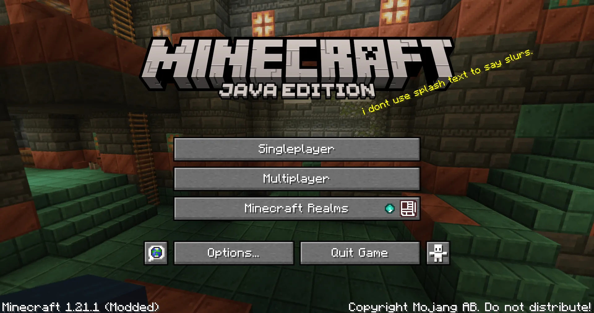 custom splash text, Текстуры, Minecraft