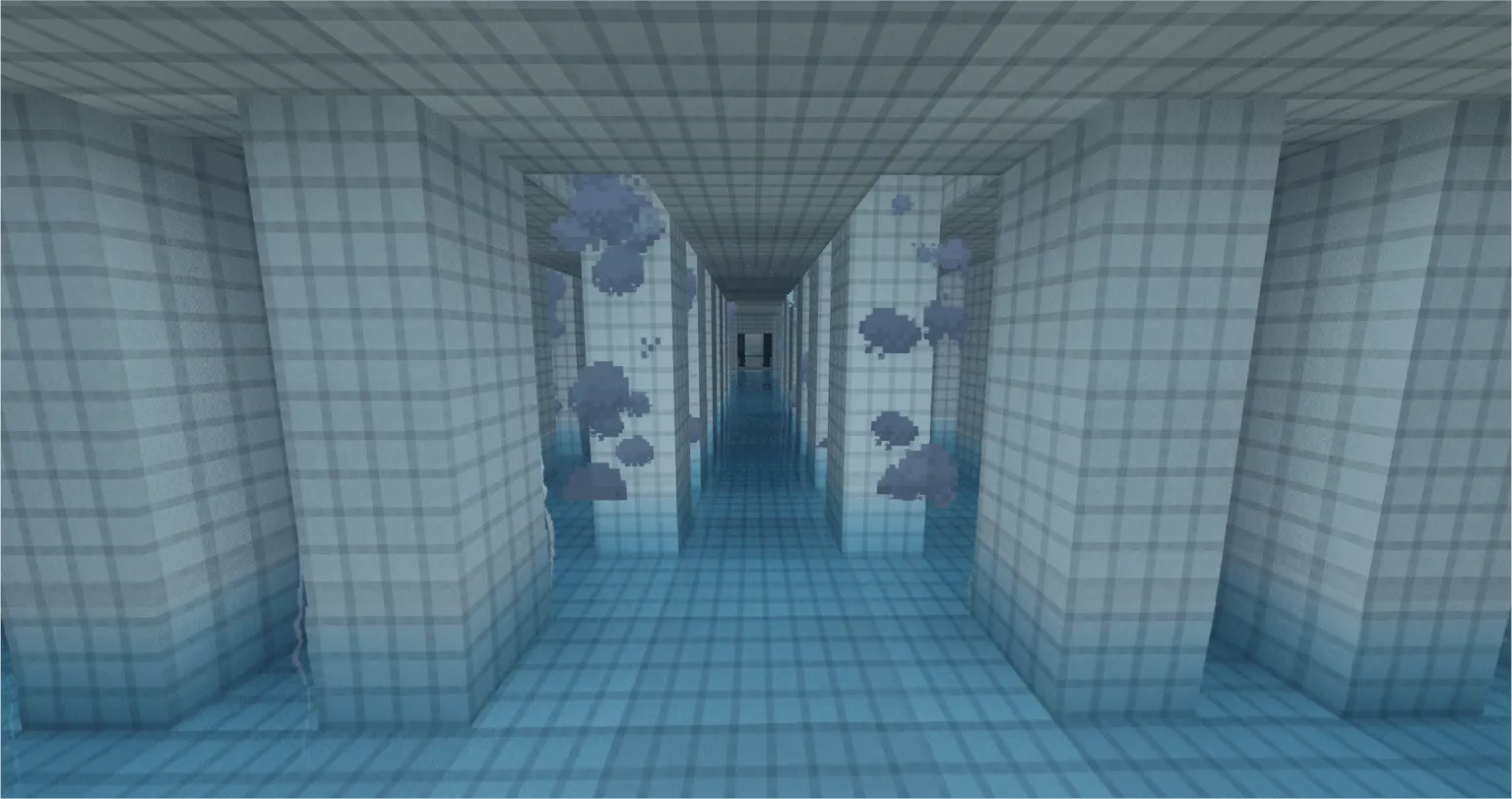 The Backrooms-Noclip, Карты, Minecraft